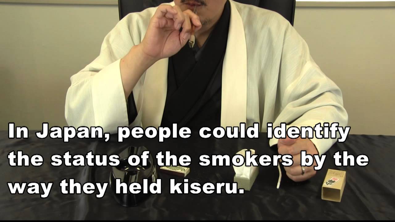 [PIPEJAPAN]How to use kiseru 煙管の吸い方