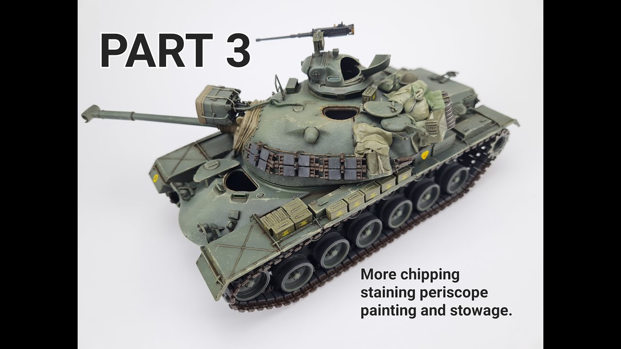 DRAGON M48A3 1:35 Painting and weathering. PART 3