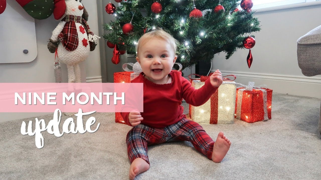 Baby Update 9months // She Can Do Superman // Did she say Dada?  // Feeding & Sleeping Routine