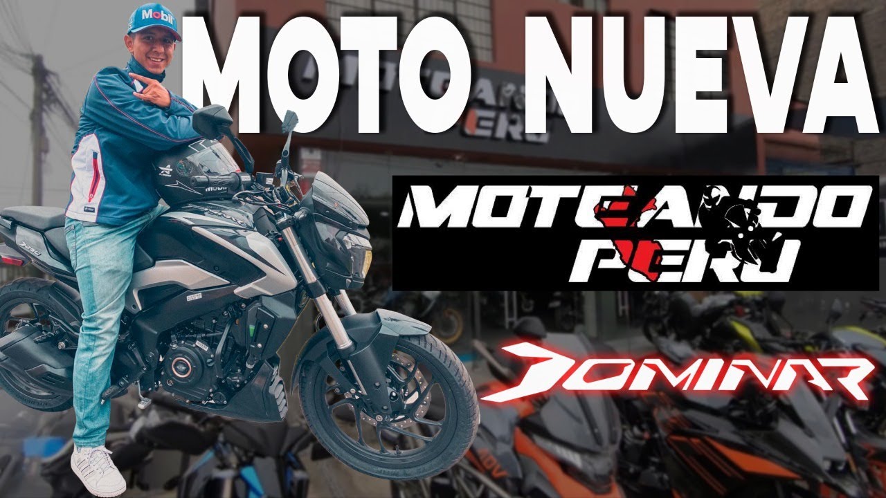 Comprando DOMINAR 250 en AGENCIA ✅🔥 | Tienda Moteando Perú en LIMA 🤘🏽