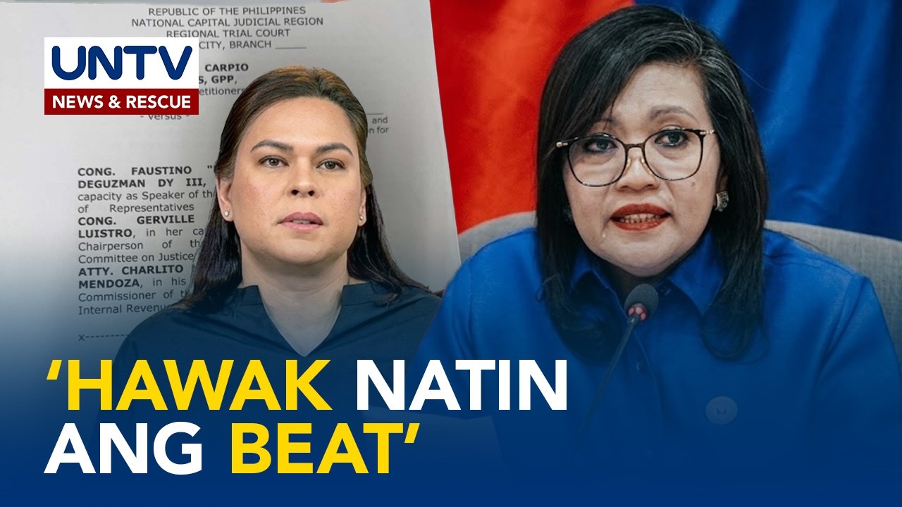 FULL: Opening statement of Chair Gerville Luistro in the House impeachment proceedings vs VP Sara