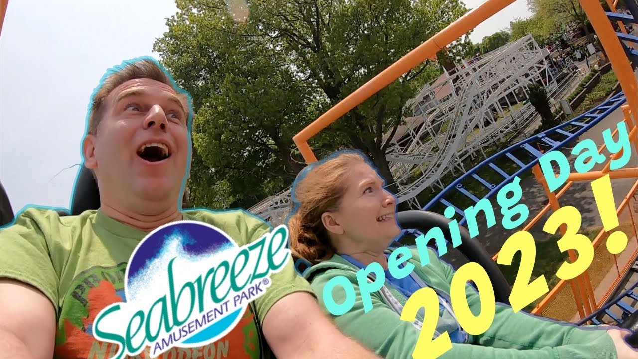 Seabreeze Rochester 2023 Opening Day- Rides, New stuff and FUN! With POVs