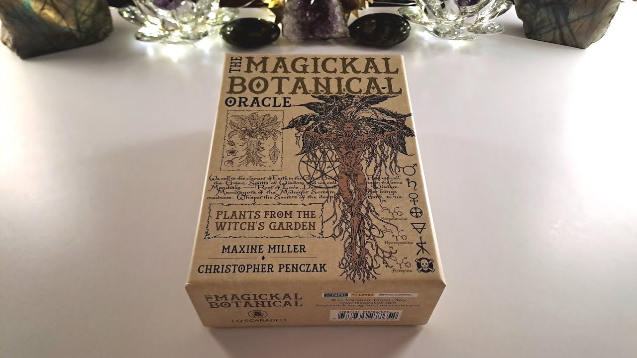 The Magickal Botanical Oracle. Karty. Książeczka. Przegląd. Recenzja. 🔔 PL