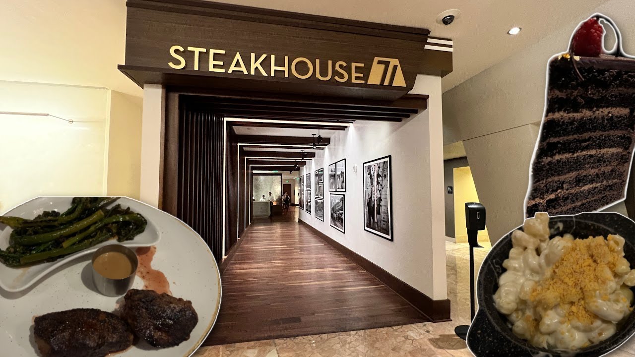 Steakhouse 71 Dinner | Contemporary Resort | Walt Disney World