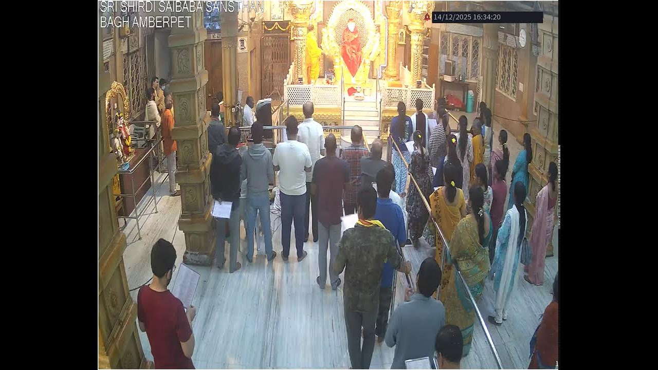 Sri Shirdi Sai Baba Sansthan Bagh Amberpet Live Stream