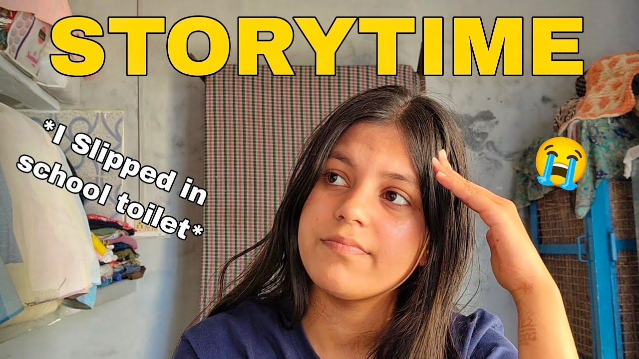 I Slipped in my school toilet (storytime) | So Embarrassing||