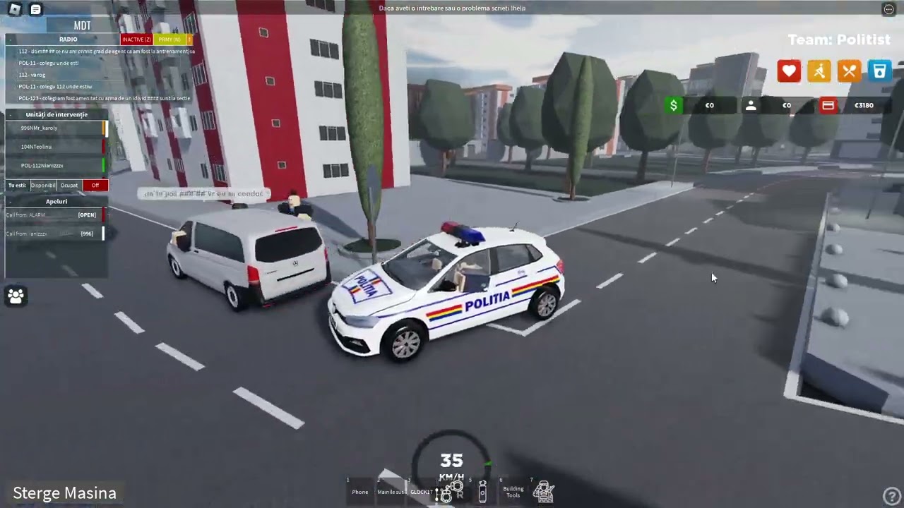 Viata unui politist pe MARV. ep 3 #roblox #marv