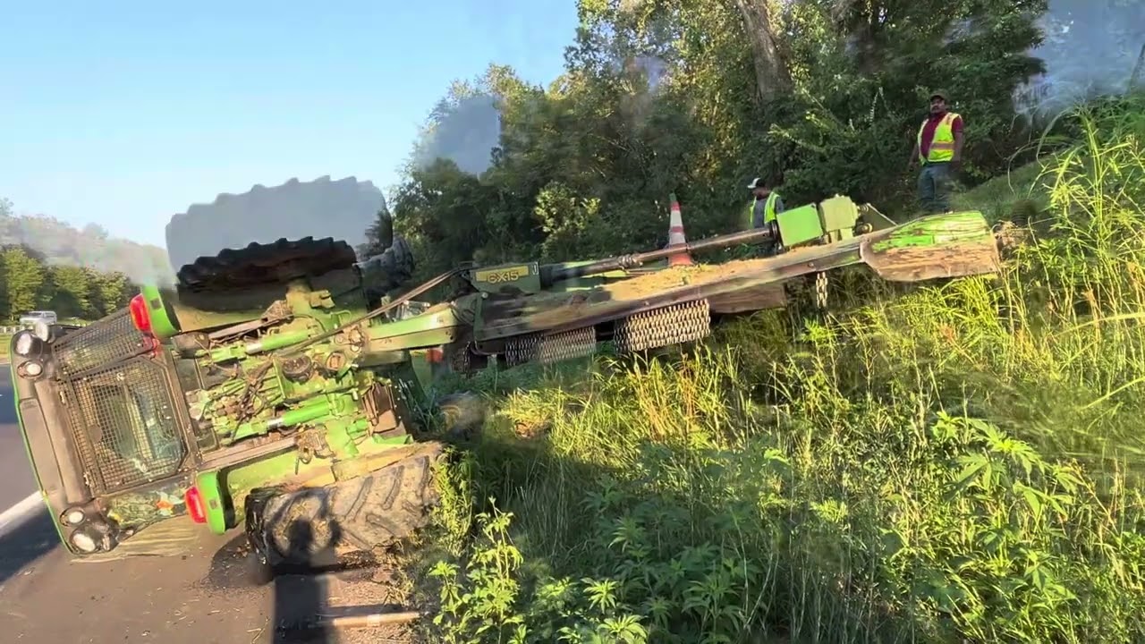 911 caller reports ‘rollover tractor accident along I-40’