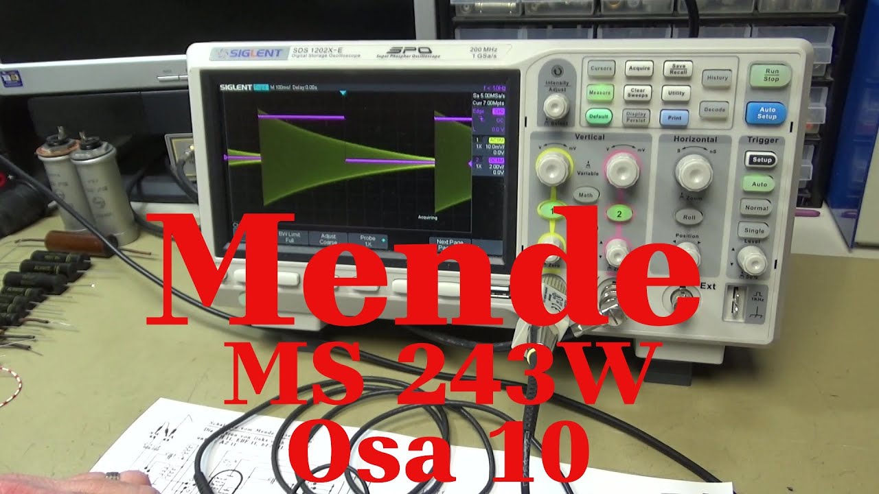 Mende MS243W. Osa 10. Reverse Engineering