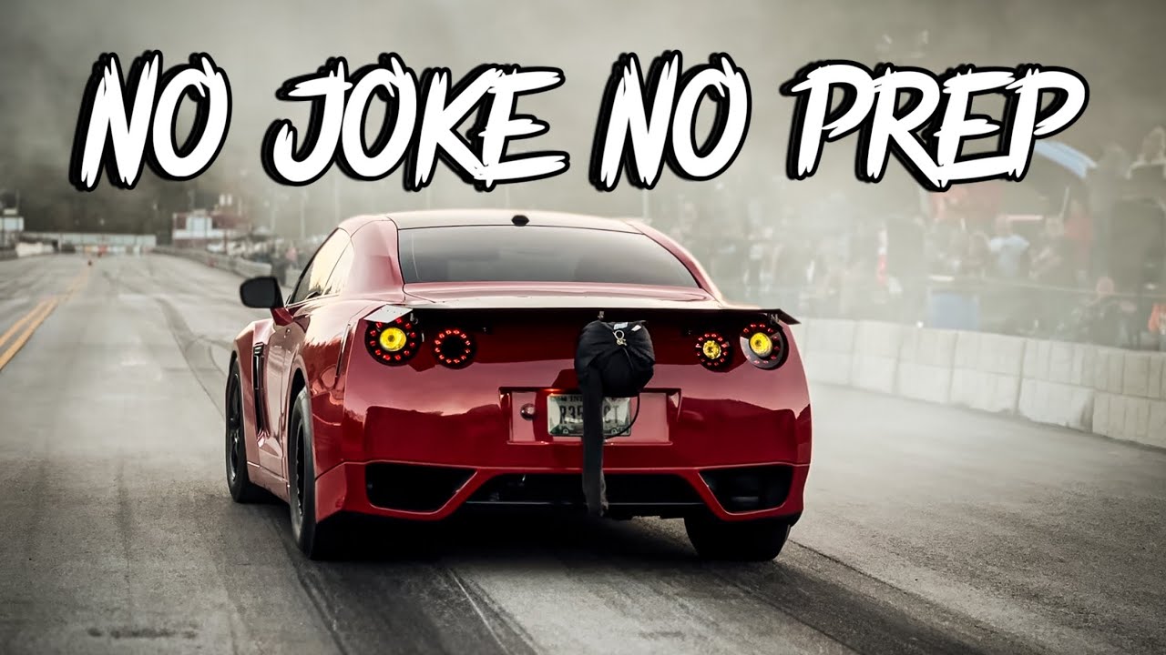 INSANE Drag Racing at NO JOKE NO PREP!!!