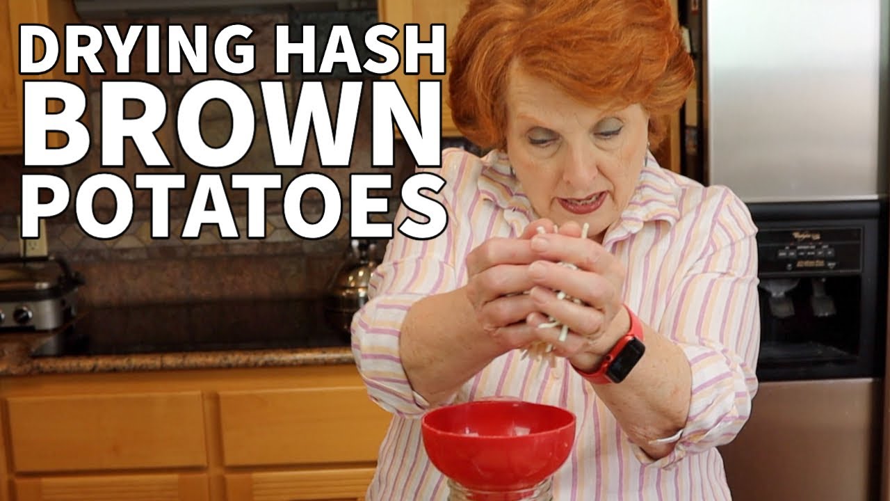 Drying Hash Brown Potatoes