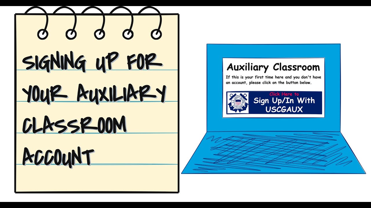 Create Your Coast Guard Auxiliary Training Account
