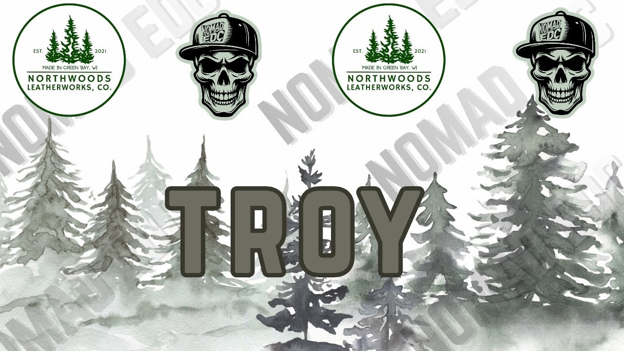 Knife Slip Royalty! Troy from Norrthwoods Leather Co is LIVE with Nomad EDC!