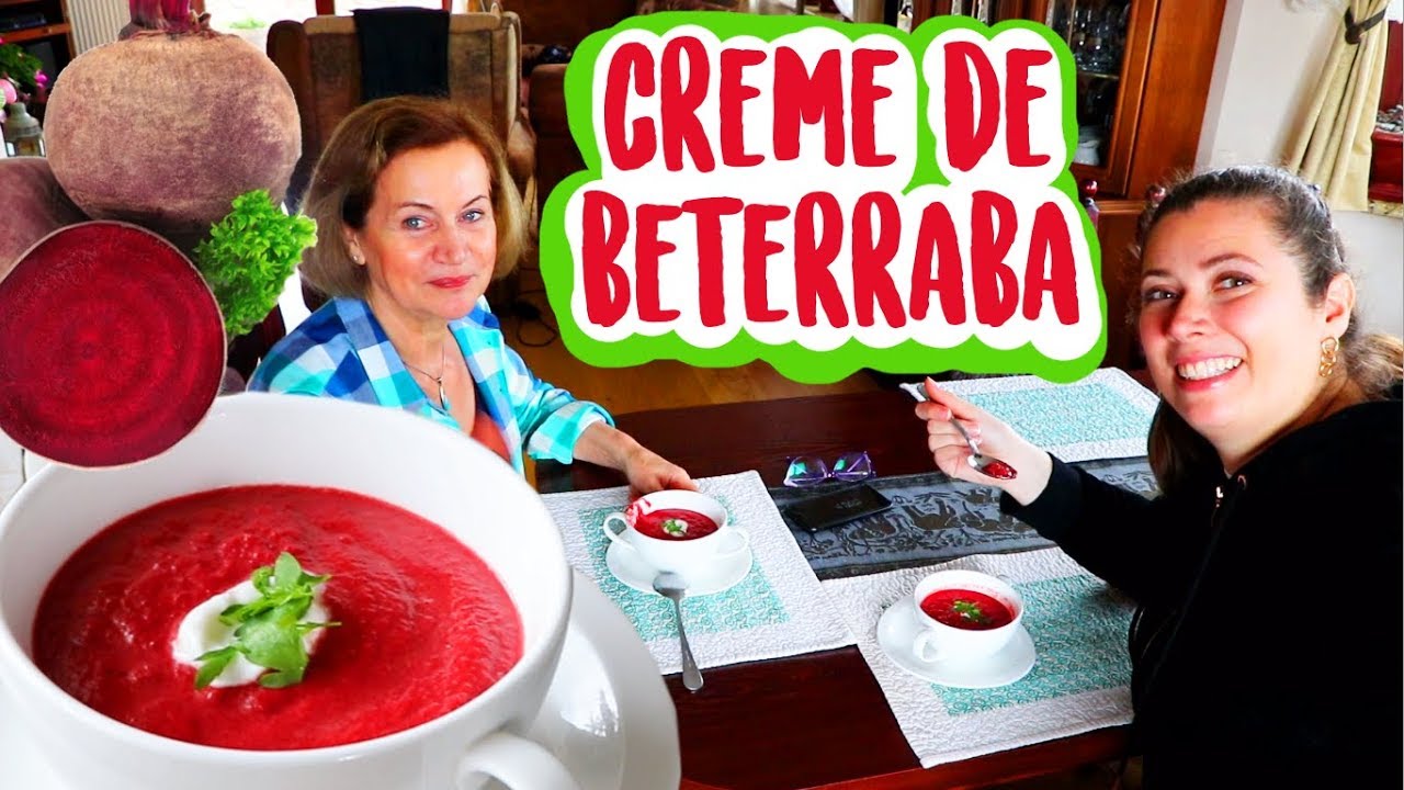 Creme de beterraba polonês - Barszcz moderno VEGANO