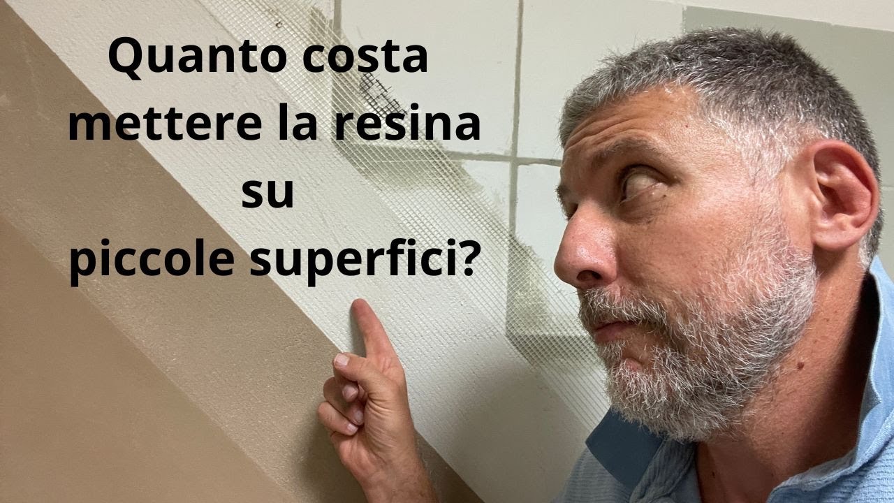 resina su piccole superfici, conviene?