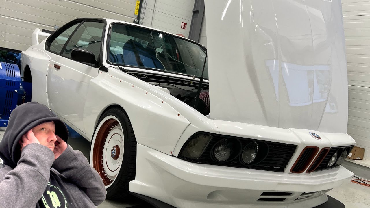 BMW V10 - hamownia, tego materiału nie było w TVN Turbo. Duda kontra Szafrański.