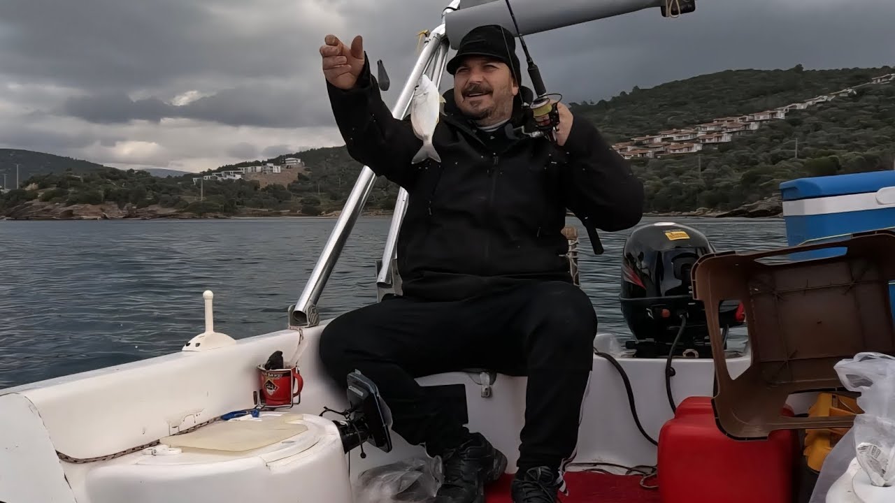 TEKNE DE ÇADIR KAMP I !! KAMP , BALIK AVI VE BALIK TAVA !! 