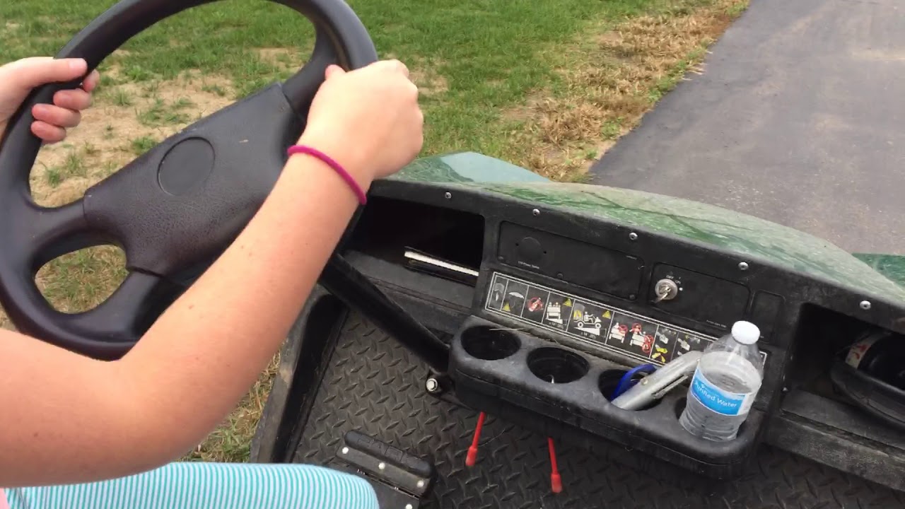 How to drive a golf cart properly