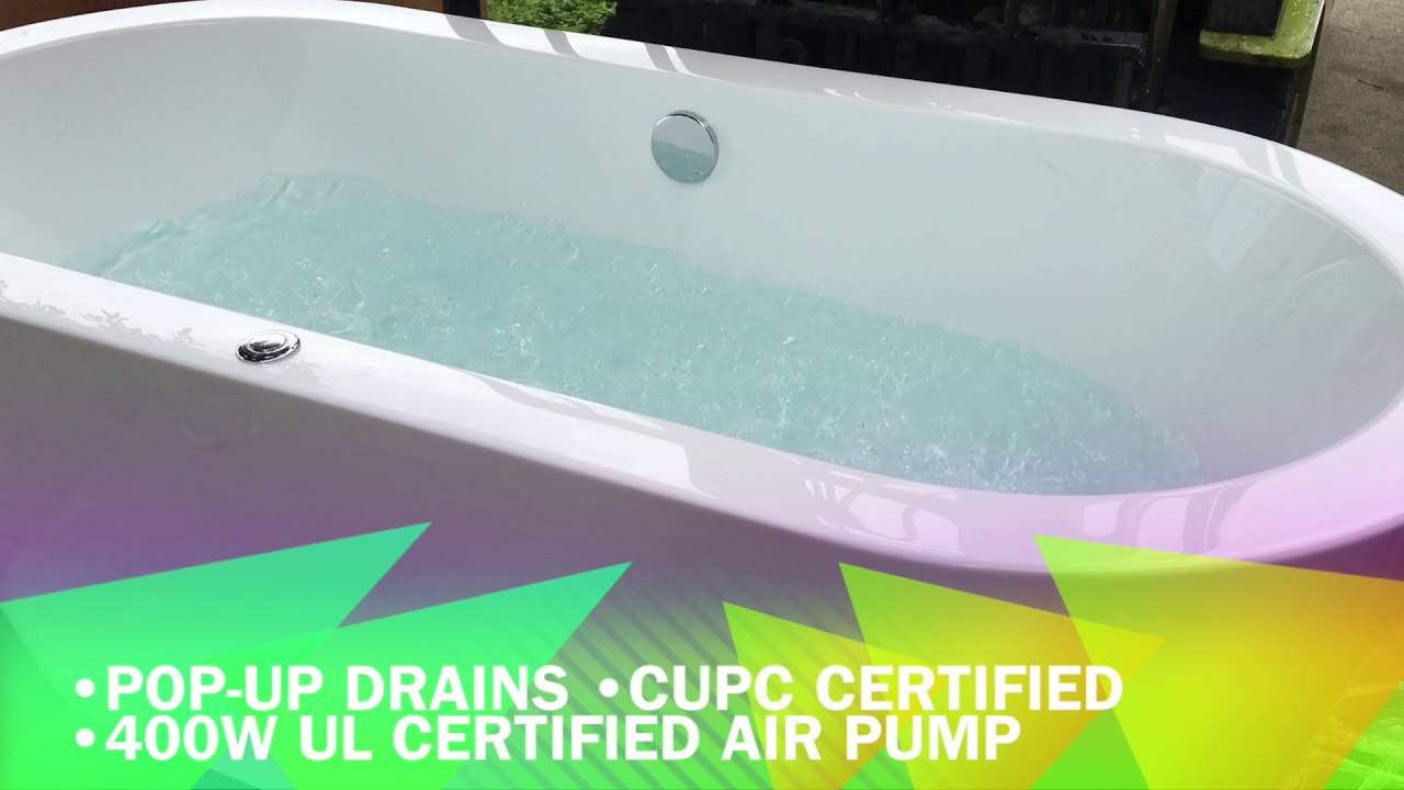 NEW! Modern Air Jetted Bath Tubs!