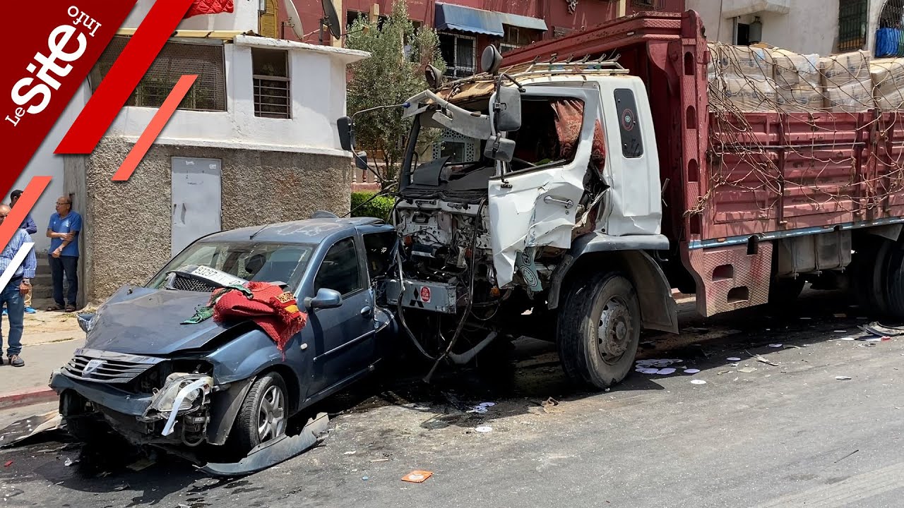 اصطدام سيارتين بـ “رموك” يستنفر أمن البرنوصي بالبيضاء
