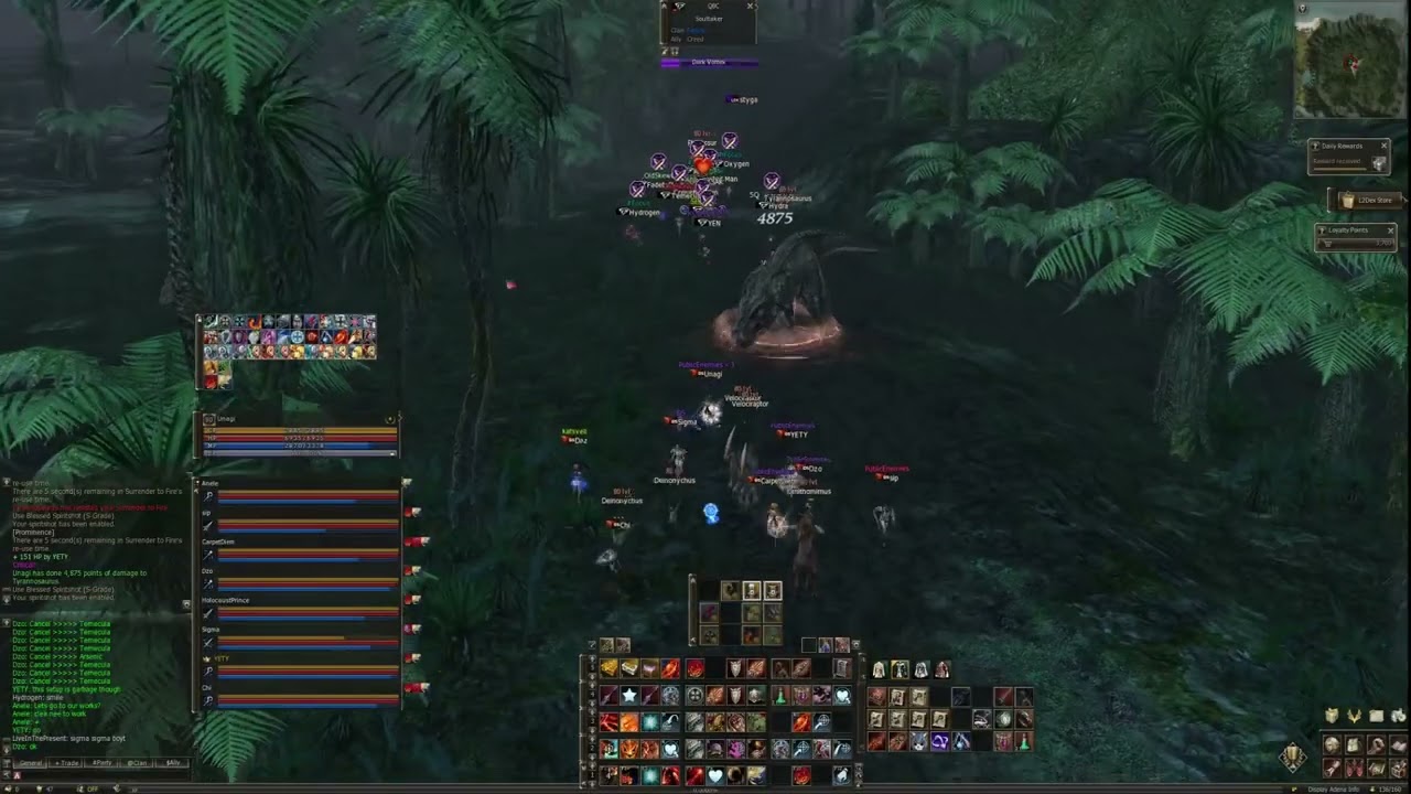 L2Dex new x25 &ndash; Daily PvP 2025 | Deathsentence vs Focus