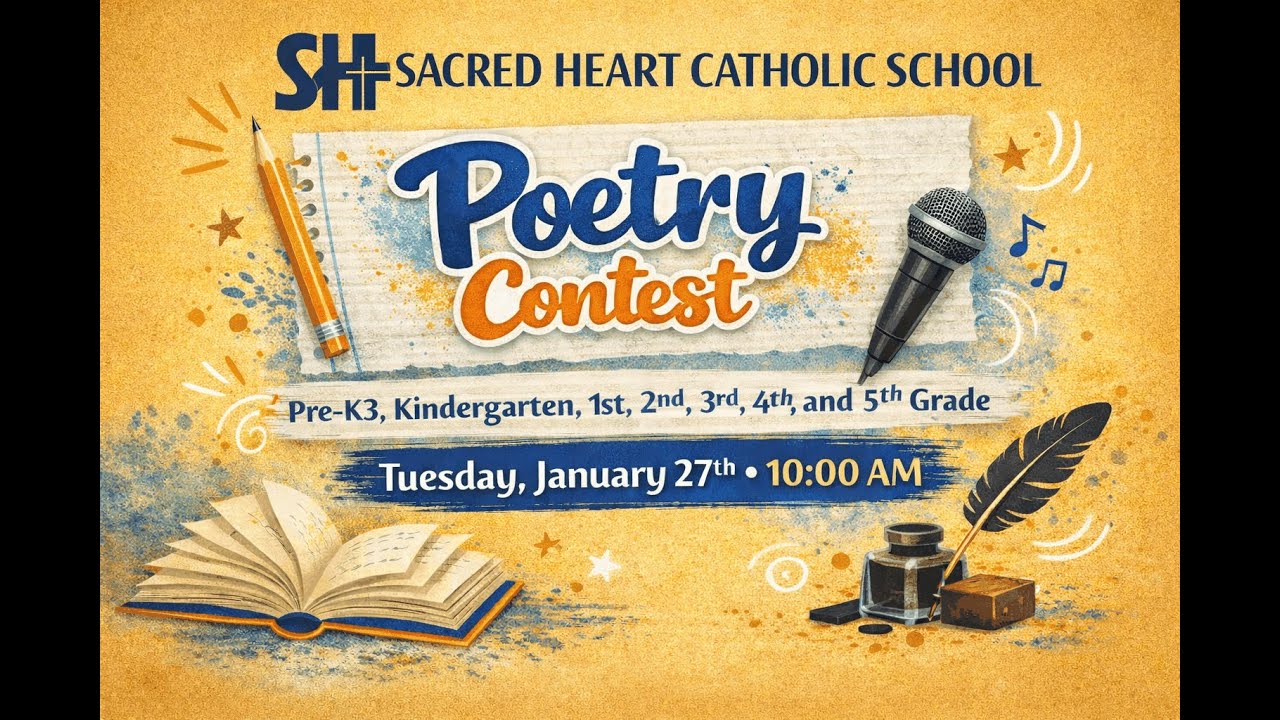 Sacred Heart's Annual Poetry Contest