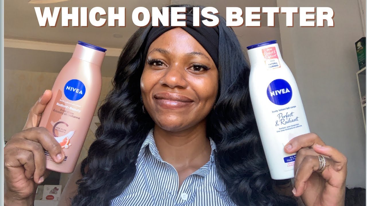 Nivea radiant and beauty even glow or Nivea perfect and radiant