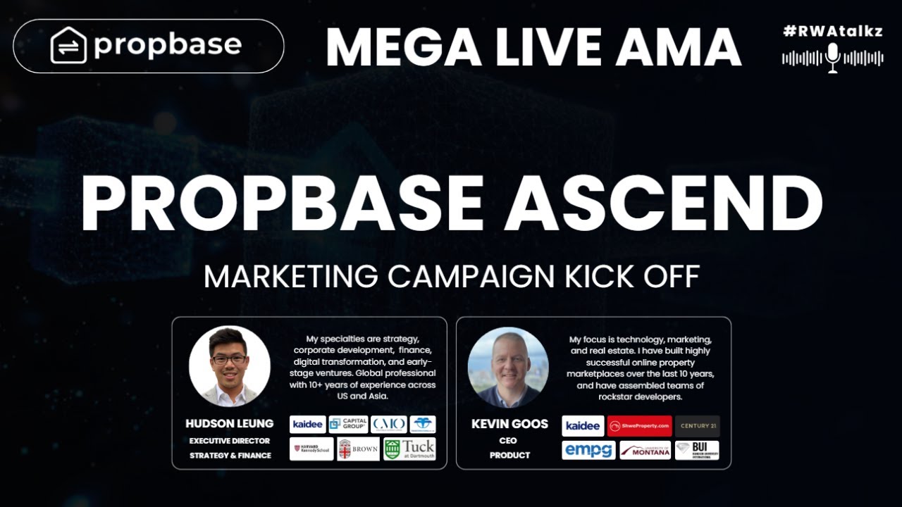 Propbase Ascend Marketing Campaign Kick Off AMA