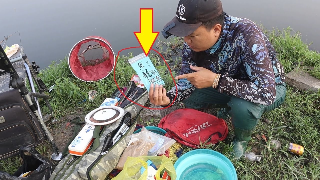 câu cá, Hướng Dẫn Pha Mồi Đông Lạnh Chuyên Câu Dịch Vụ