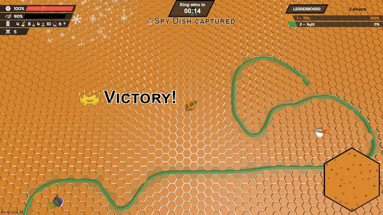 Superhex.io [Hexanaut.io] Map Control: 100.00%