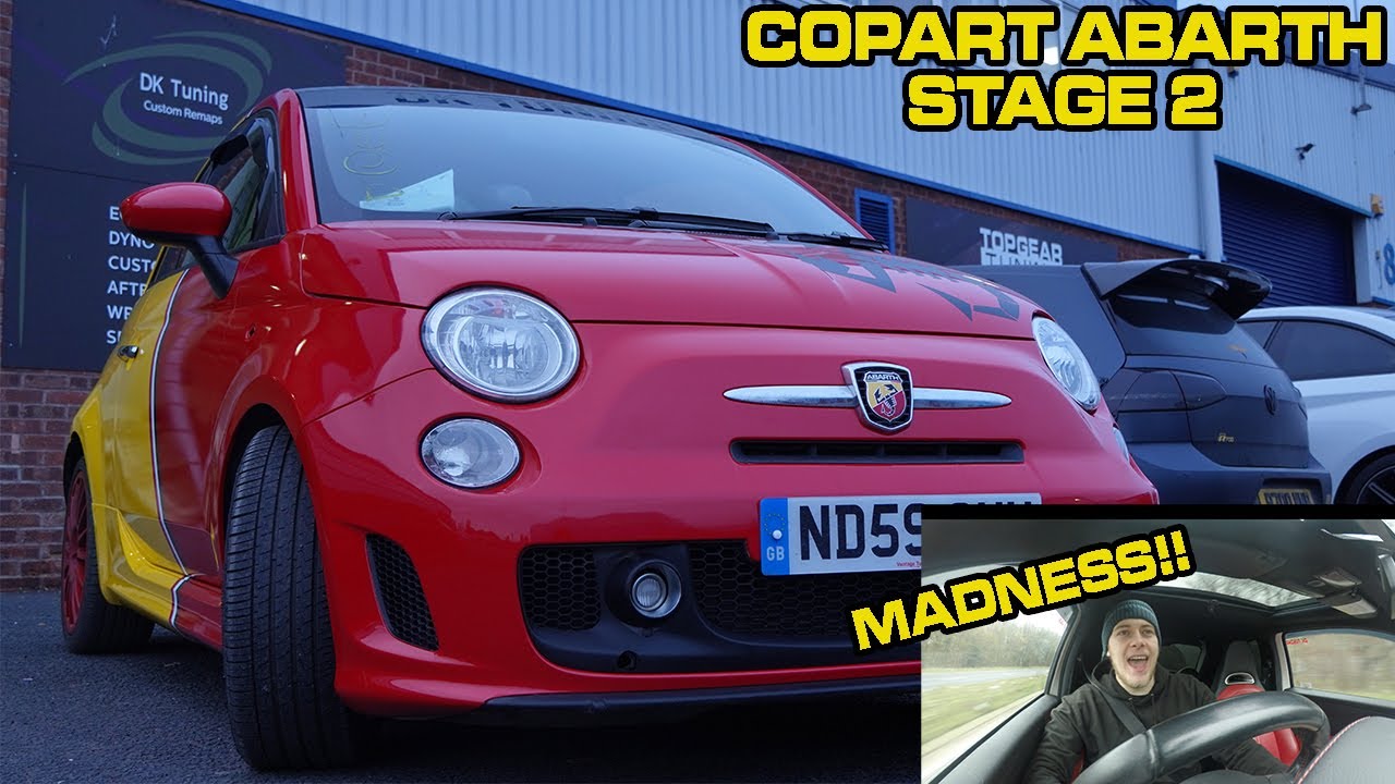 COPART ABARTH STAGE 2 *MADNESS*