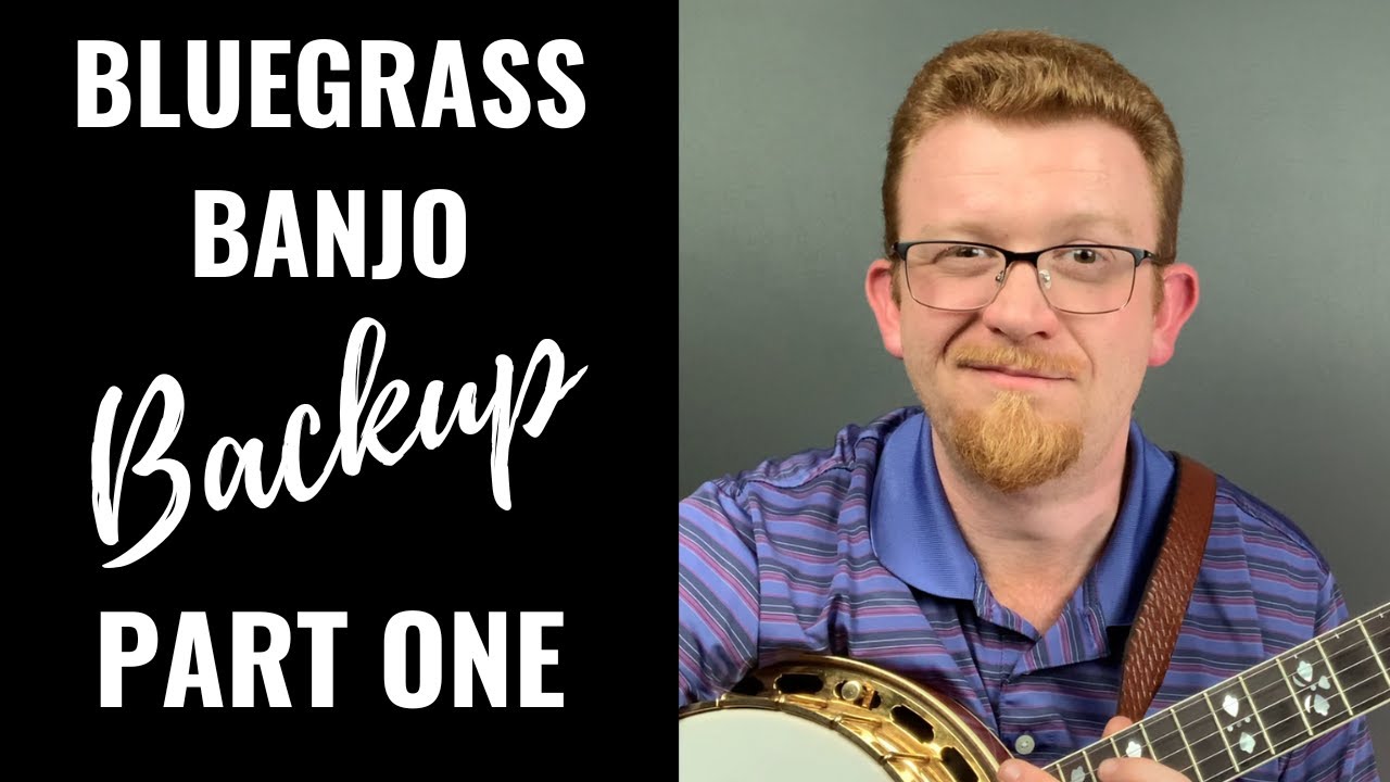 Beginner Bluegrass Banjo // Playing Backup // Part 1 // Intro & Pinch Rhythm