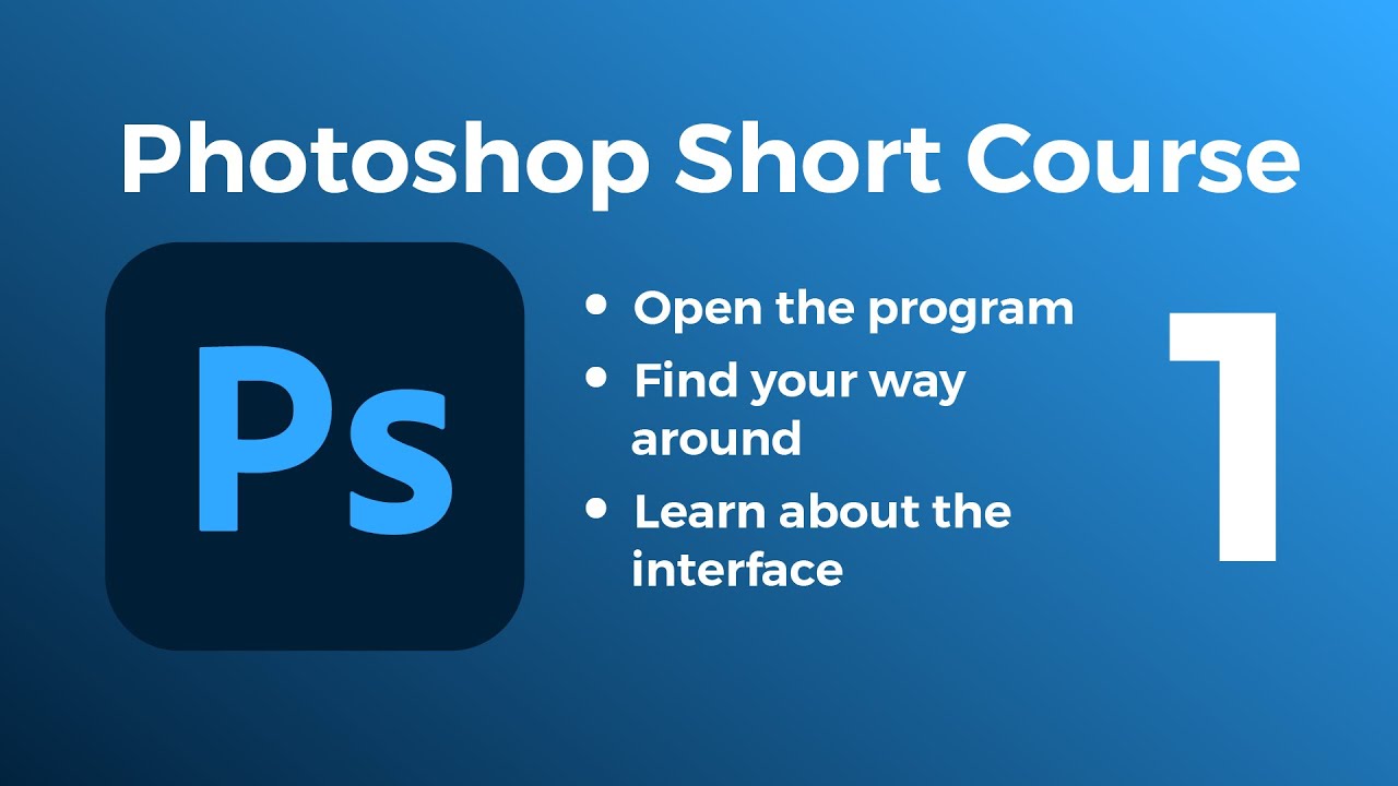 Adobe Photoshop tutorial - Part 1