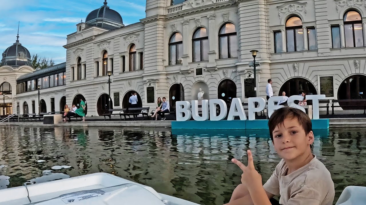 Europe's Biggest Playground City Park Varosliget in Budapest Hungary