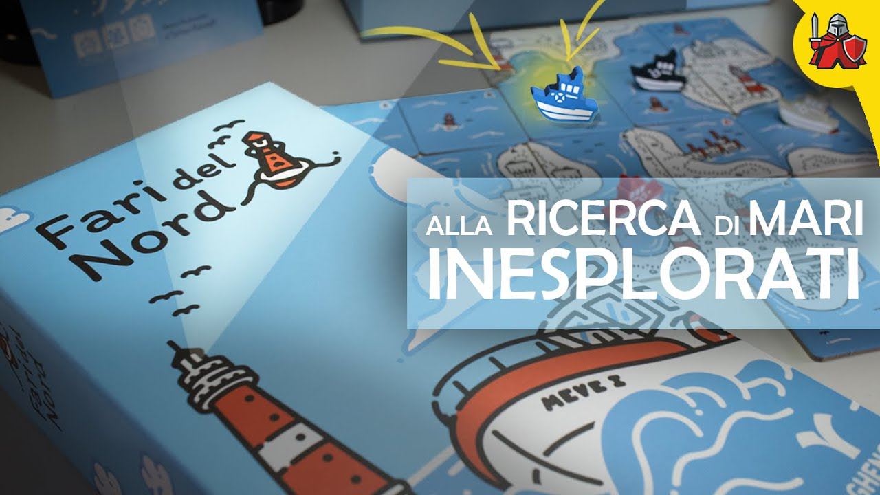 Regole e Recensione FARI DEL NORD - Gioco Cooperativo di Piazzamento Tessere