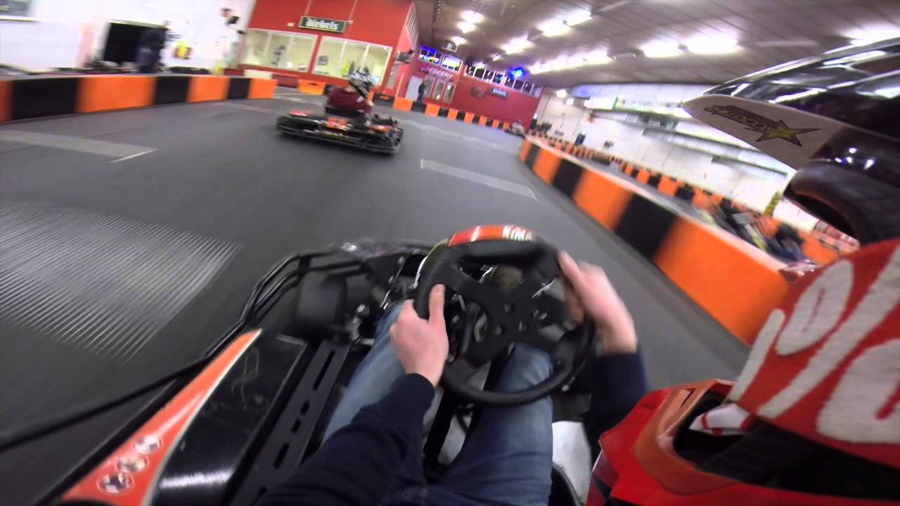 Gopro Kart fahren (Cockpit Kartbahn Bocholt)
