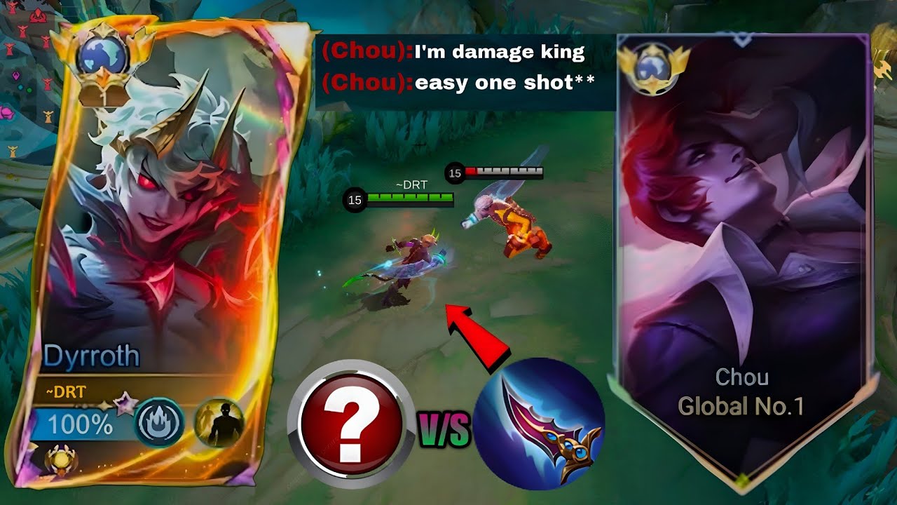 DYRROTH GLOBAL TRICK TO ONE SHOT META HERO ( TUTORIAL DYRROTH DAMAGE HACK 2025!!)