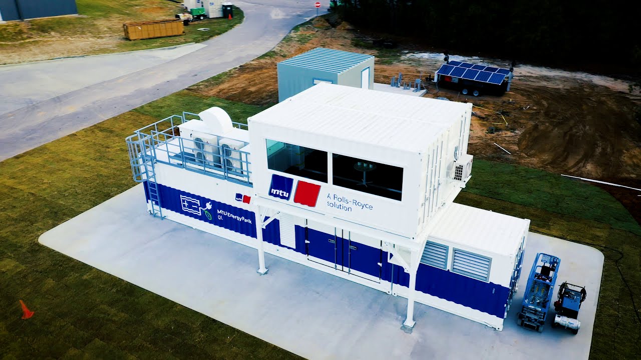 mtu MICROGRID - Decentralized power supply for the Aiken plant