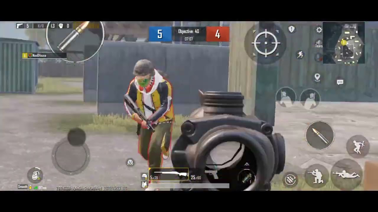 Custom TDM Match PUBG Mobile Challenge M-24 Sniper (Kills) - 17 | SADNES123 VS NoobHouse