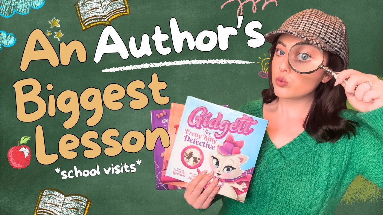 I Just Finished an Author School Visit --- HERE'S WHAT IT TAUGHT ME!!
