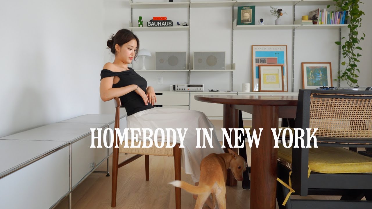 Homebody Living in New York | My productive and hectic week as a creator, food craving, home updates