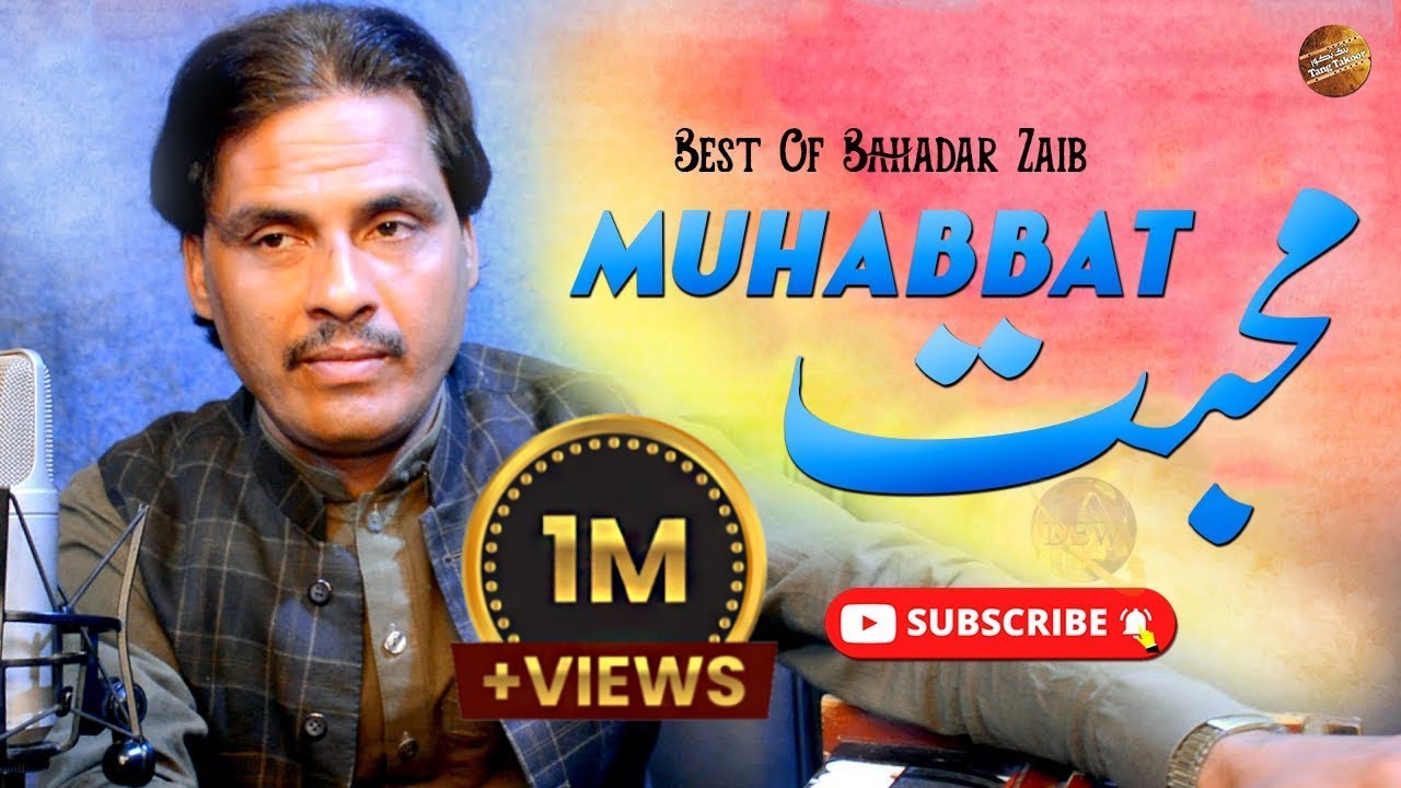 Muhabbat By Bahadar Zaib | Pashto New Song | Tang Takoor