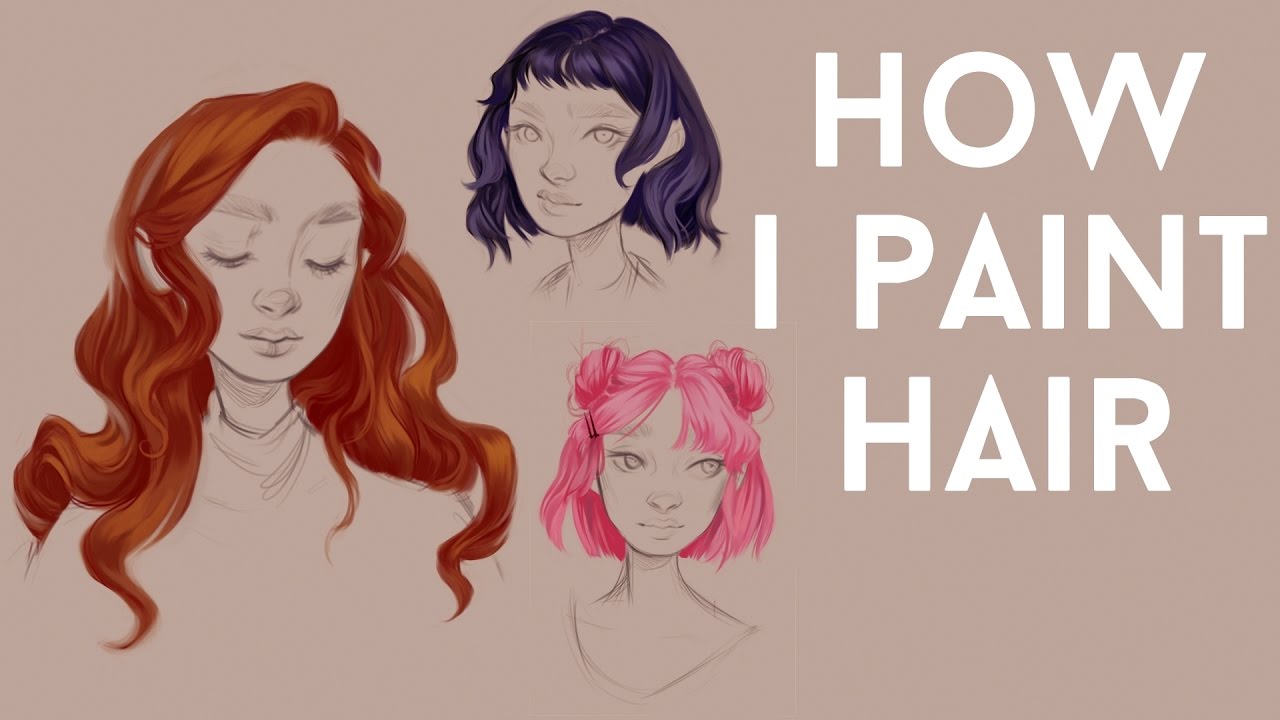 DIGITAL HAIR PAINTING TUTORIAL