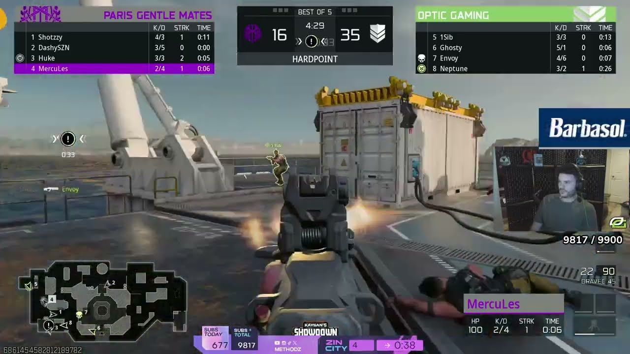 OPTIC TEXAS VS PARIS GENTLEMATES KAYSAN 50K SHOWDOWN GRAND FINAL FT. SCUMP & FORMAL (BLACK OPS 7)