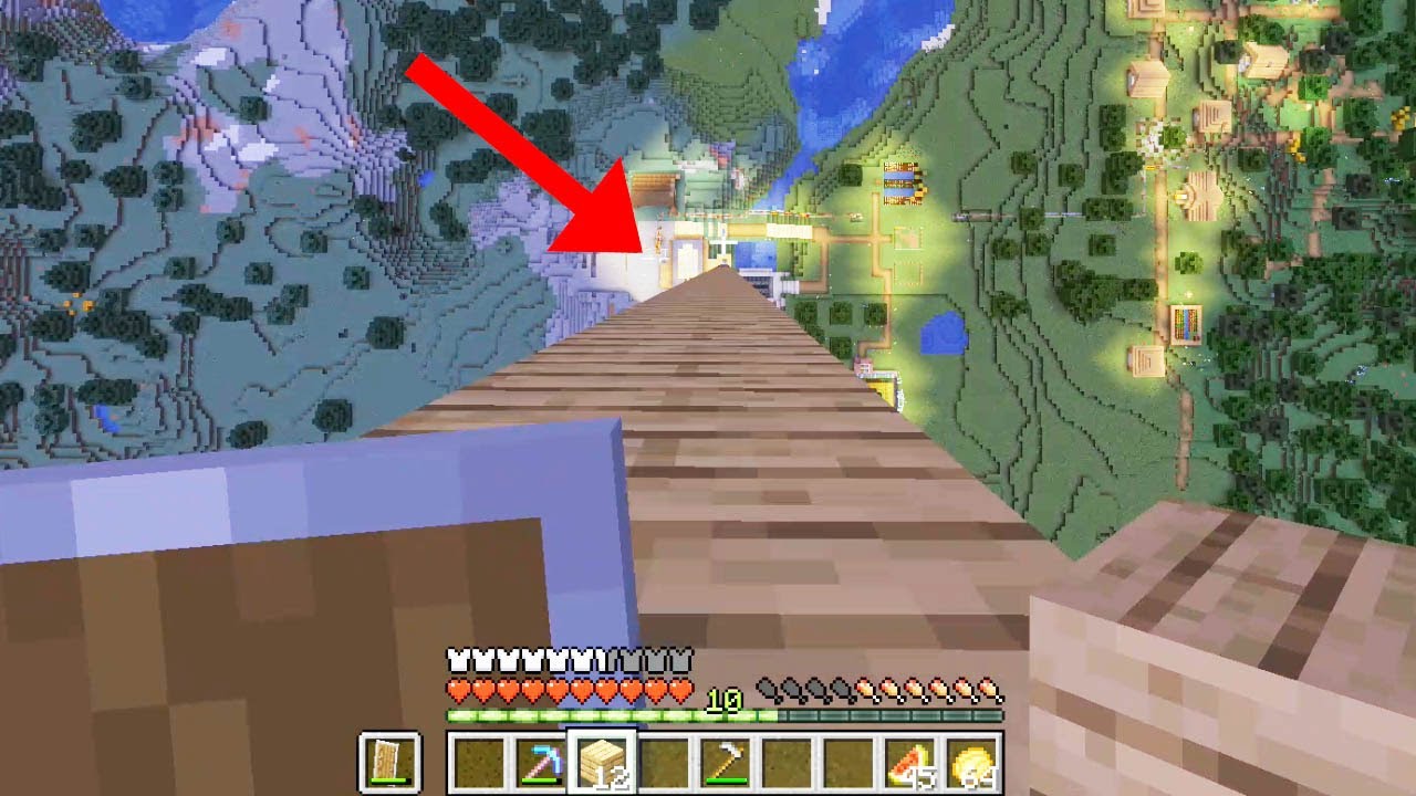 SALTO DESDE LA ALTURA MÁXIMA... SOY INMORTAL? MINECRAFT