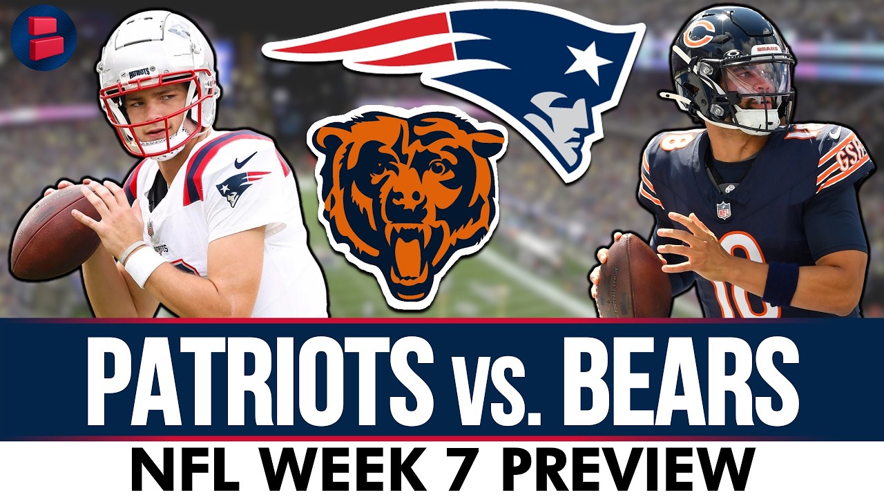 Patriots vs. Bears Preview & Prediction + Biggest Injury News Before NFL Week 7 TNF Matchup