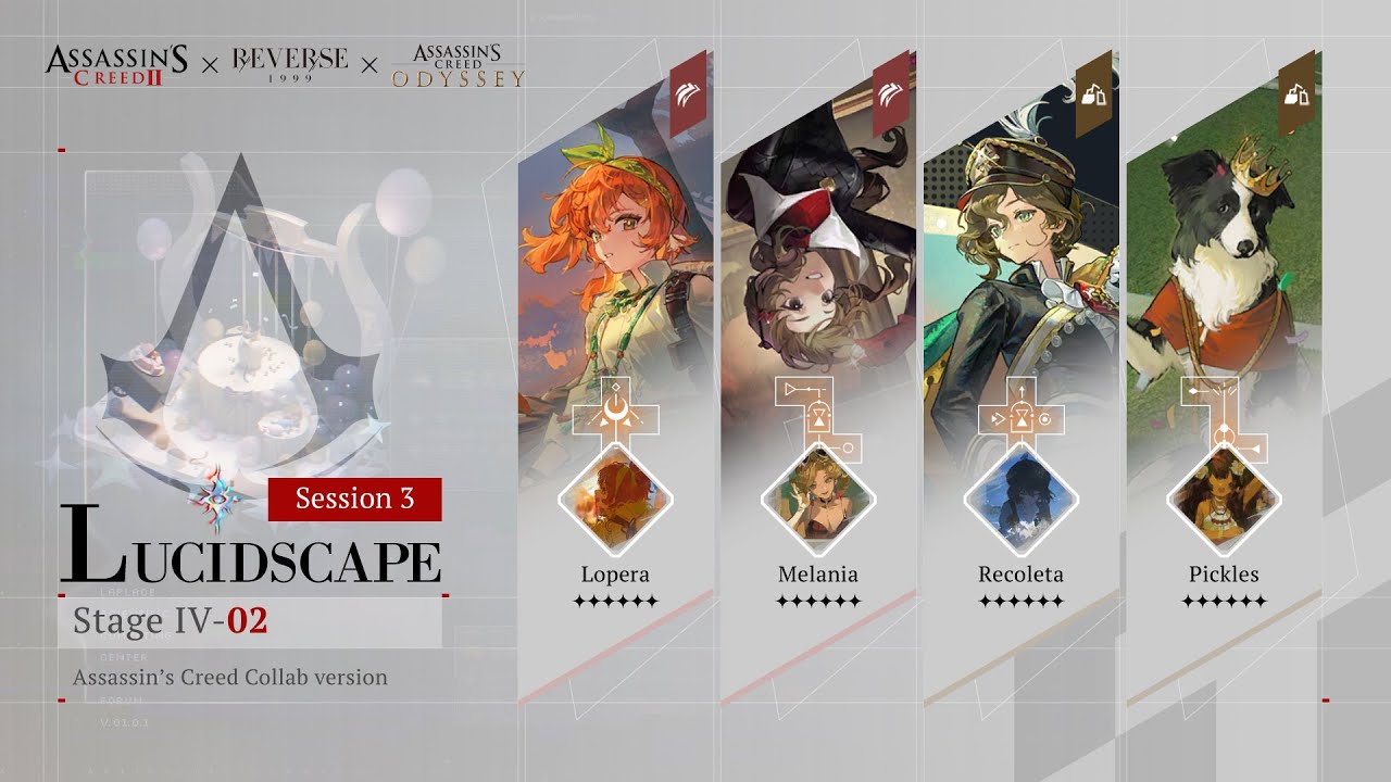 Lucidscape EX-4 Part 2 | Session 3, August 2025 | Reverse: 1999 × Assassin's Creed