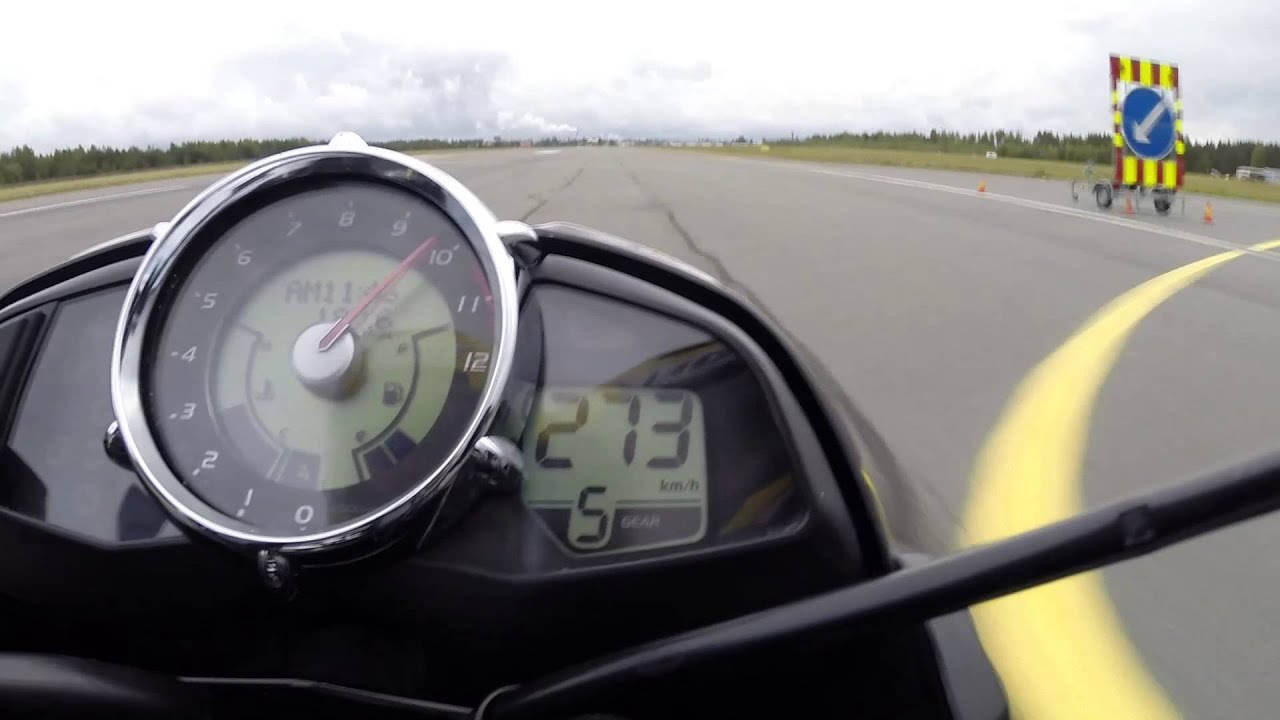 Suzuki B-King one mile top speed
