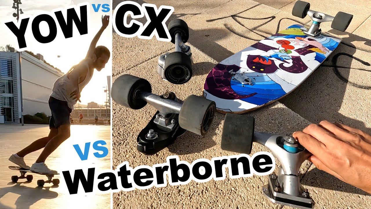 Yow, Cx o Waterborne? Surfskate TEST immediato.