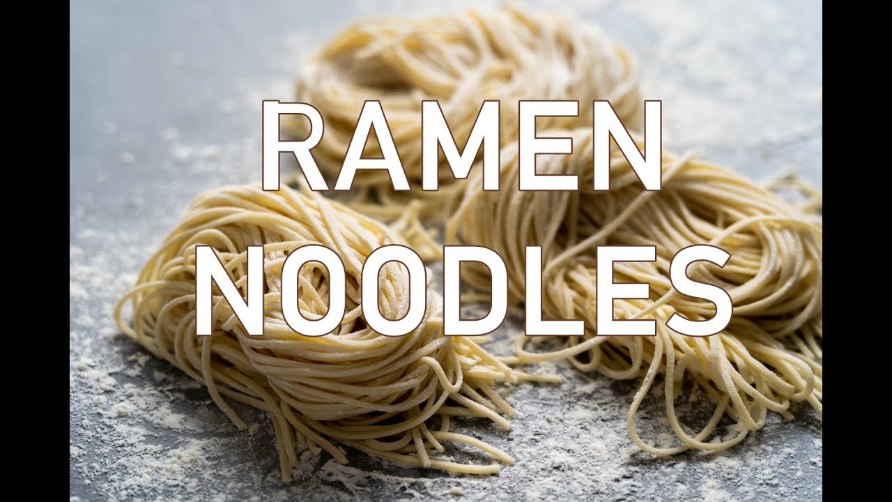 How to make Ramen Noodles
